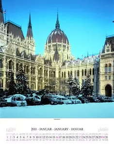 Budapest naptár belül