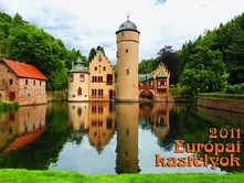 Európai kastély naptár