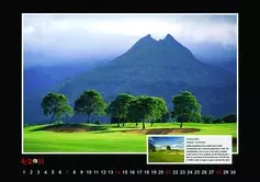 Golf - sport naptár belül