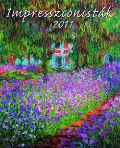 Impesszionisták művészeti naptár