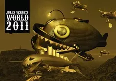 Jules Verne&acute;s World fekvő naptár