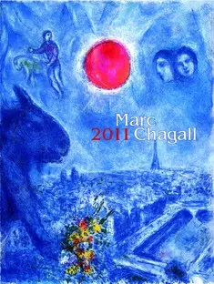 Marc Chagall művészeti naptár
