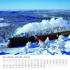 Vonatos naptár belül
